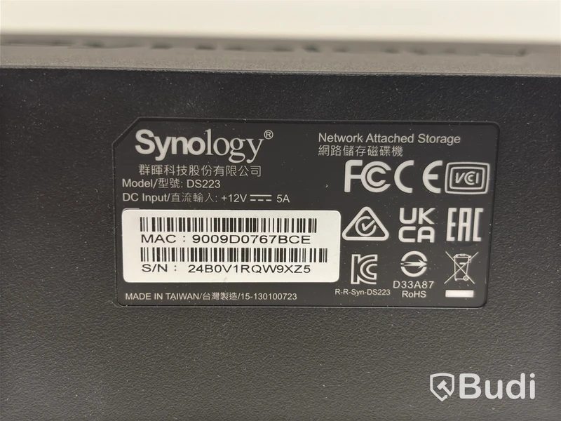 NAS Synology DS223 2-bay