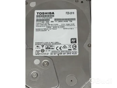 Parti med hårddiskar Toshiba