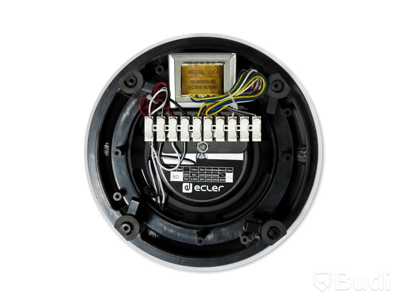 Takhögtalare Ecler VIC6 | 2-way, steerable tweeter | 6,5" | 40W | Vit | Parvis