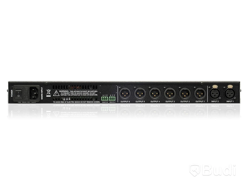 Högtalarprocessor Ecler ALMA26 | 2x6 | digital loudspeaker manager | USB
