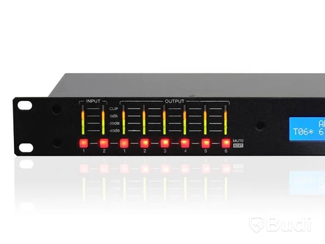 Högtalarprocessor Ecler ALMA26 | 2x6 | digital loudspeaker manager | USB