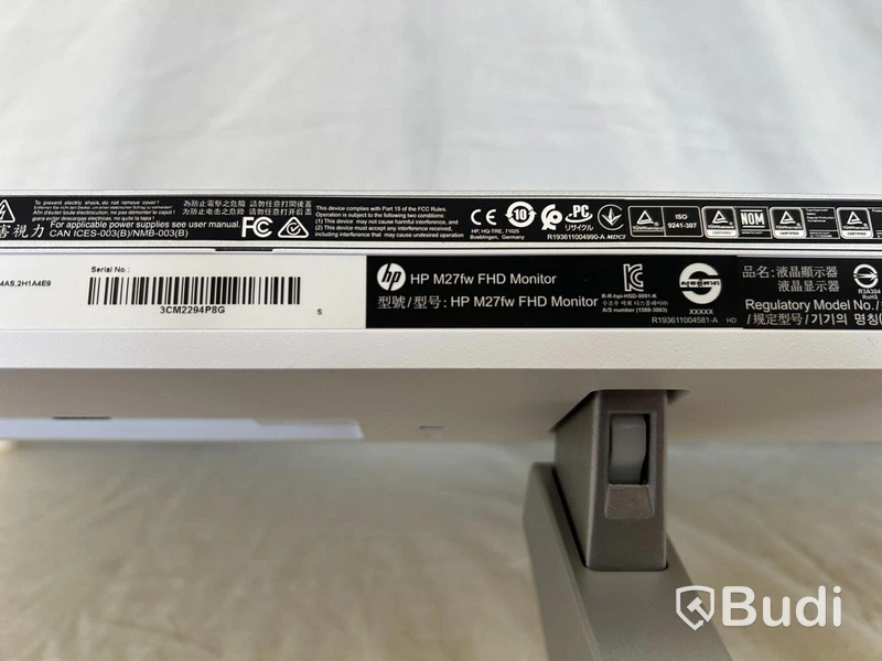 Bildskärm HP M27fw, 27 tum, Full HD