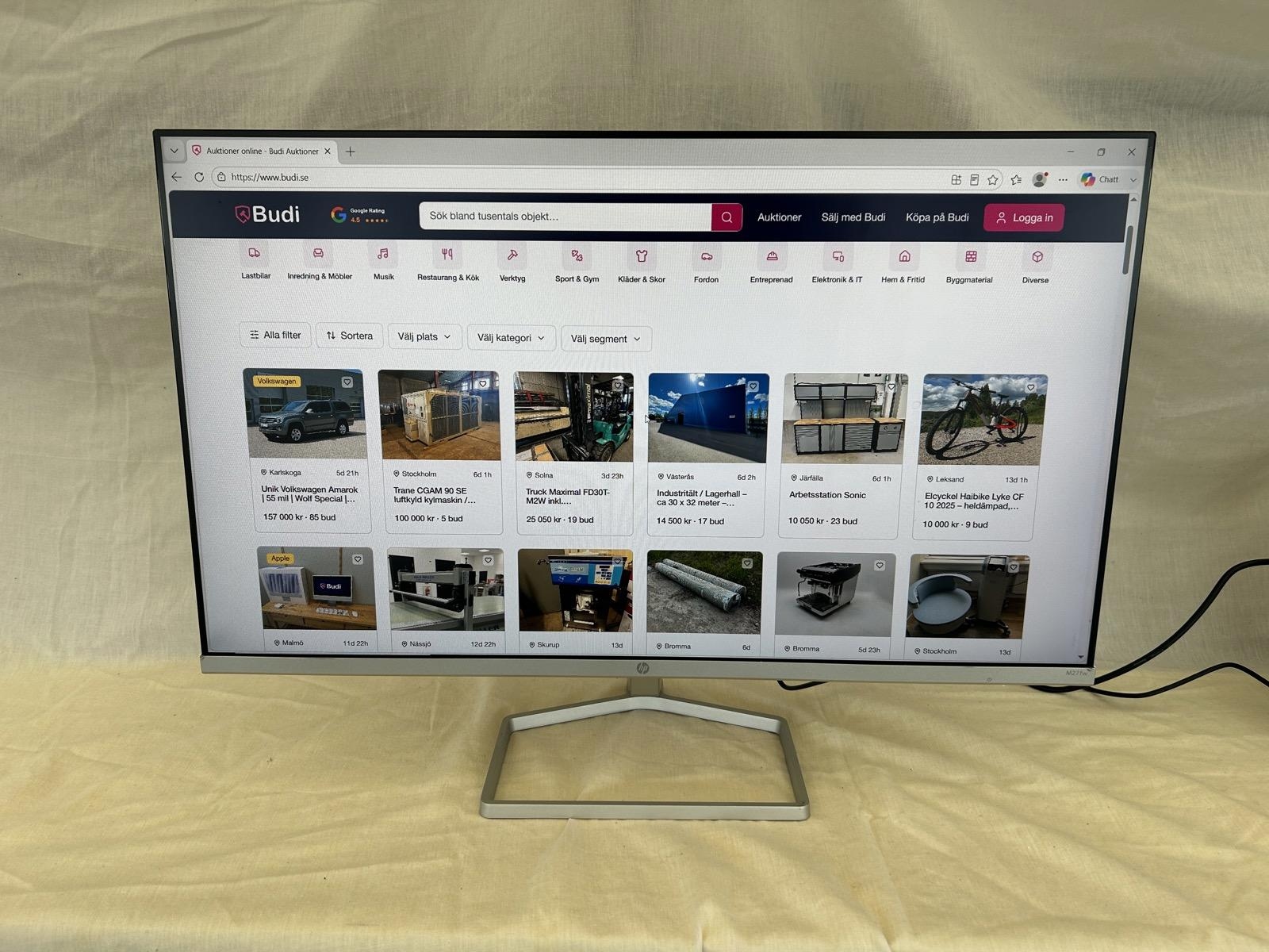 Monitor HP M27fw, 27 tum, Full HD