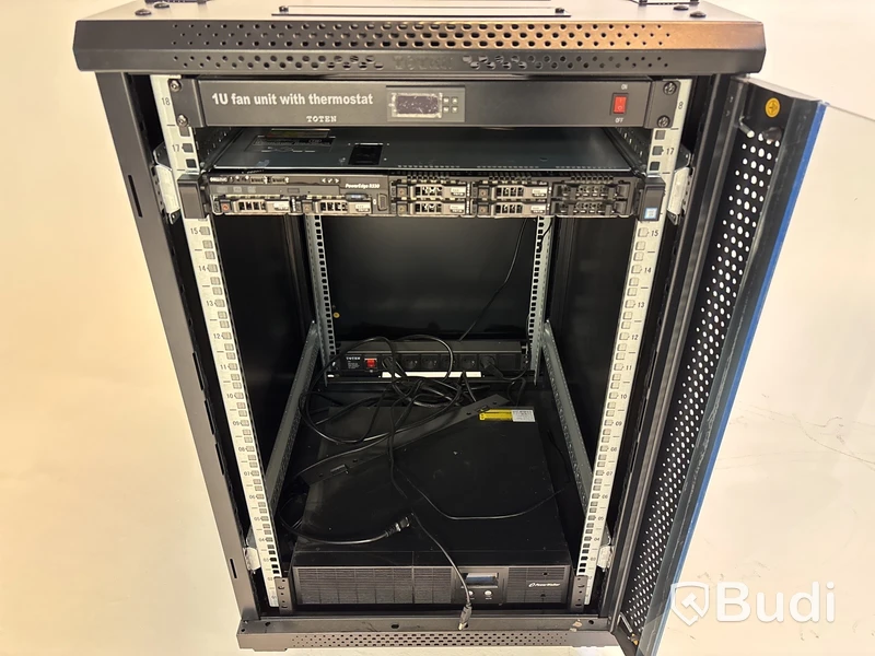 Serverrack inkl, Dell PowerEdge R330