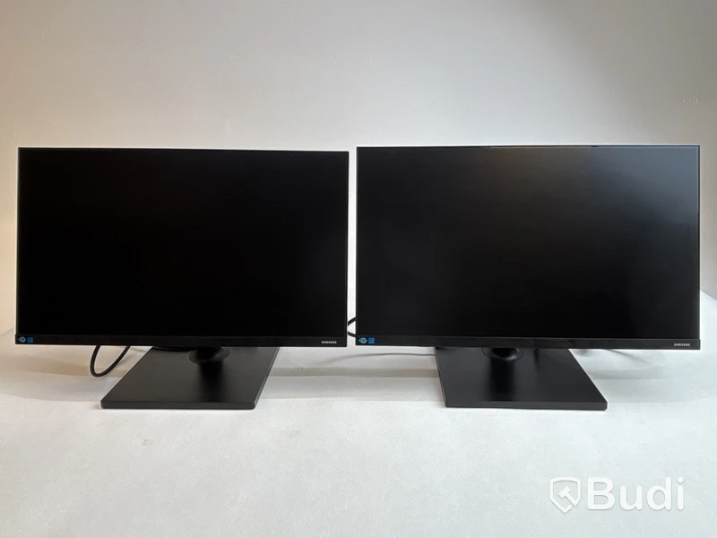 2 st. Datorskärmar Samsung F24T450FQU 24 tum.