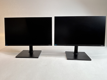 2 st. Datorskärmar Samsung F24T450FQU          24 tum.