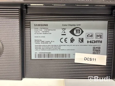 2 st. Datorskärmar Samsung F24T450FQU          24 tum.