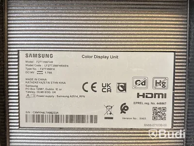 2 st. Datorskärmar Samsung F27T356FHR 27-tum