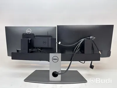 2 st. Datorskärmar Dell P2422H inkl. stativ och dock