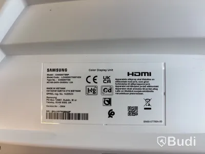 Datorskärm Samsung C49G95T88P välvd