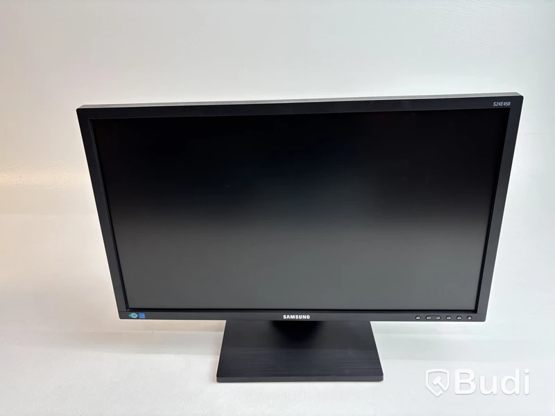 2 st. Datorskärmar Samsung S24E450D och S24E650PL inkl. stativ, 24 tum