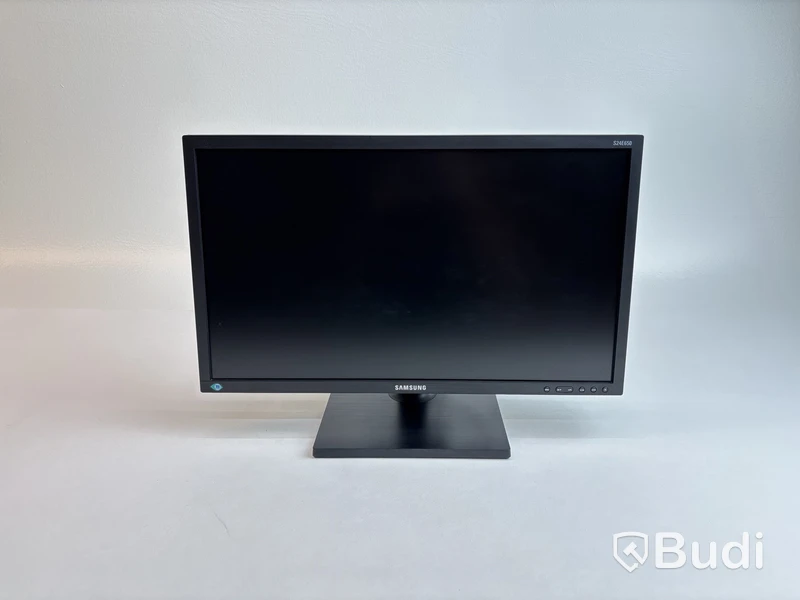 2 st. Datorskärmar Samsung S24E450D och S24E650PL inkl. stativ, 24 tum