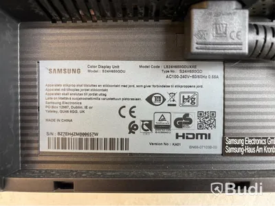 3 st. Datorskärmar Samsung S24H650GDU, 24 tum