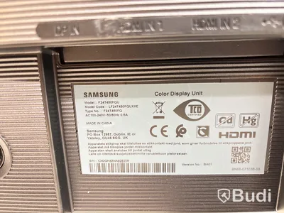 3 st. Datorskärmar Samsung F24T450FQ inkl. stativ, 24 tum