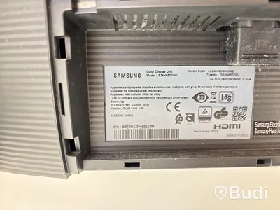 2 st. Datorskärmar Samsung S24H650GDU inkl. stativ