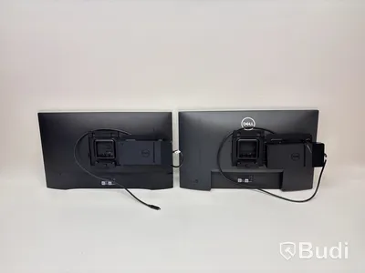 2 st. Datorskärmar Dell P2422H och P2419H inkl. dock.