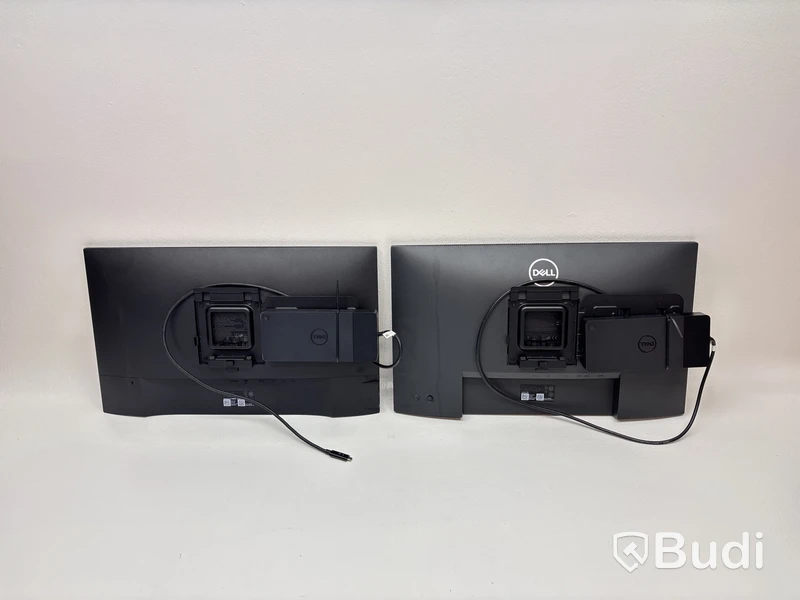 2 st. Datorskärmar Dell P2422H och P2419H inkl. dock.