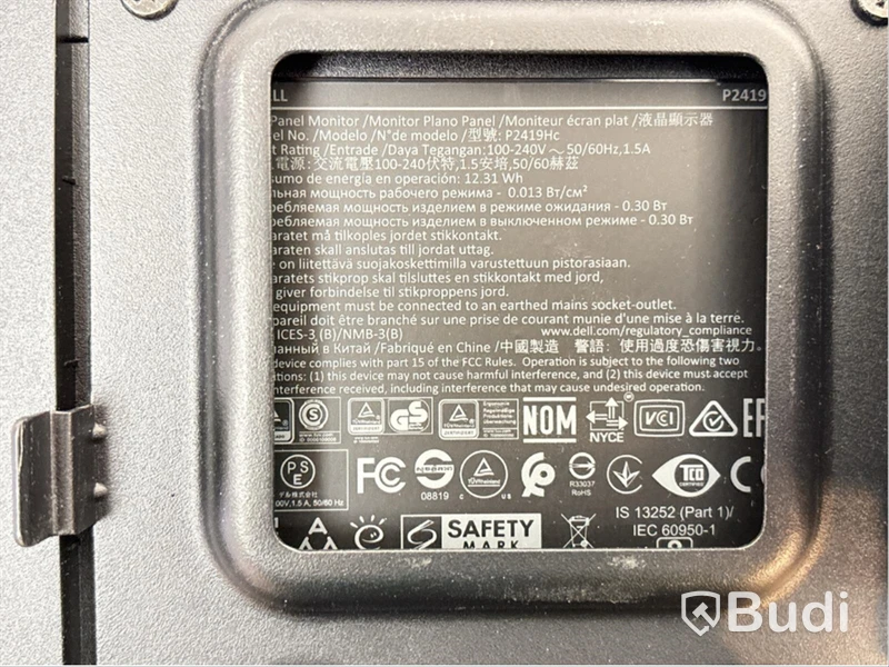 Datorskärm Dell P2419H 23,8 tum