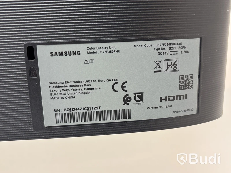 Datorskärm Samsung, S27F350FHU
