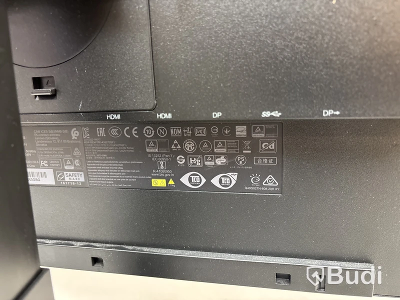 Datorskärm Lenovo ThinkVision P27h-10 27 tum QHD
