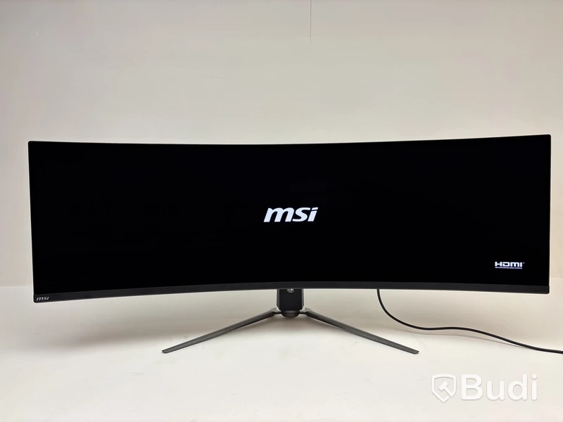 Datorskärm, MSI, MPG 491CQP QD-OLED, 49 tum, välvd