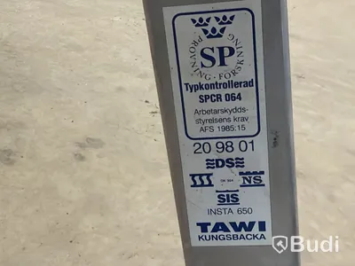 Fällbar stege Zarges
