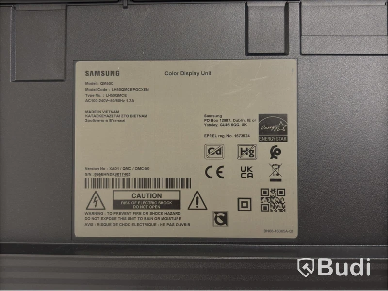 Samsung QM50C TV Display, 50 inches