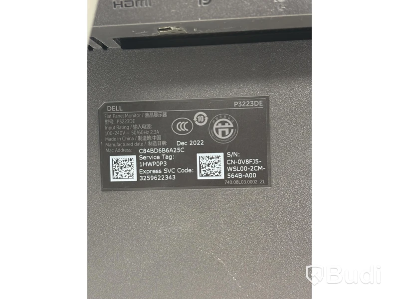 Datorskärm Dell P3223DE