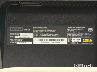 Datorskärm Lenovo D27-20 27-tum