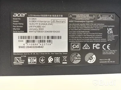 Datorskärm Acer XV282K 28-tum