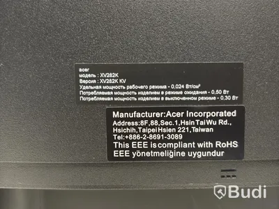 Datorskärm Acer XV282K 28-tum