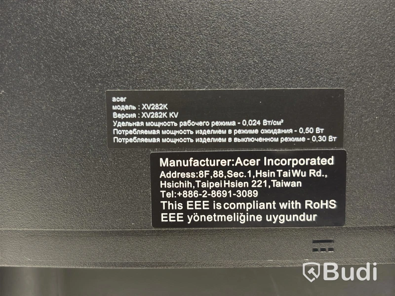 Datorskärm Acer XV282K 28-tum