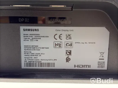 Samsung monitor, S24DG300EU, 24 inches