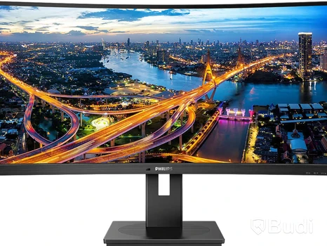 Datorskärm Philips B-Line 346B1C välvd 34-tum QHD