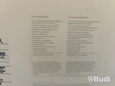 Apple MacBook Air laptop, 13.3-inch, 8 GB RAM