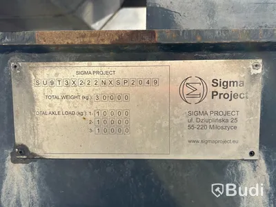 Tippsläp Sigma Project BK:s OPTI -2023 | Hardox