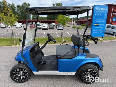 Golfbil EZ-GO TXT | Omklädd | Nya batterier