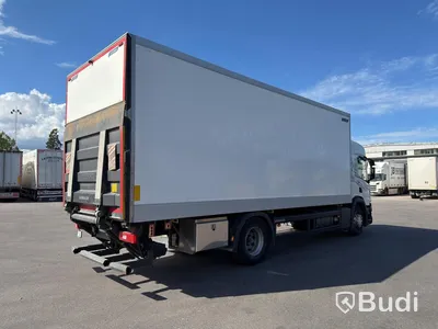 Distributionsbil Scania P280 2018  | Närko-skåp | Zepro bakgavellyft