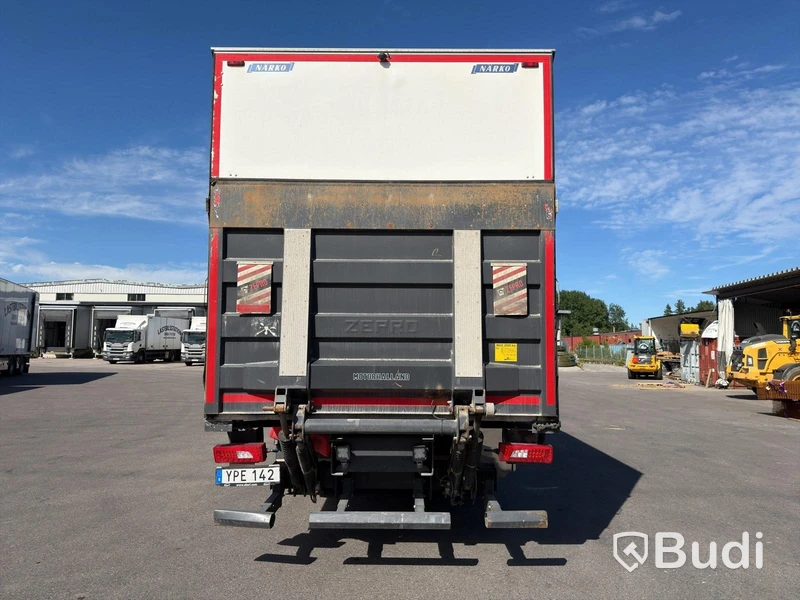 Distributionsbil Scania P280 2018  | Närko-skåp | Zepro bakgavellyft