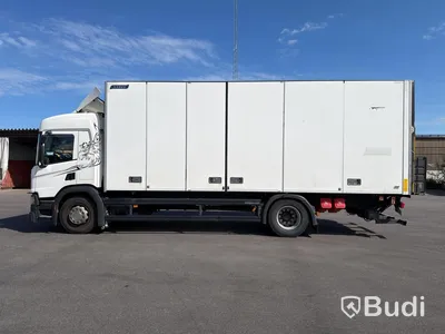 Distributionsbil Scania P280 2018  | Närko-skåp | Zepro bakgavellyft