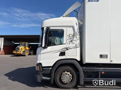 Distributionsbil Scania P280 2018  | Närko-skåp | Zepro bakgavellyft