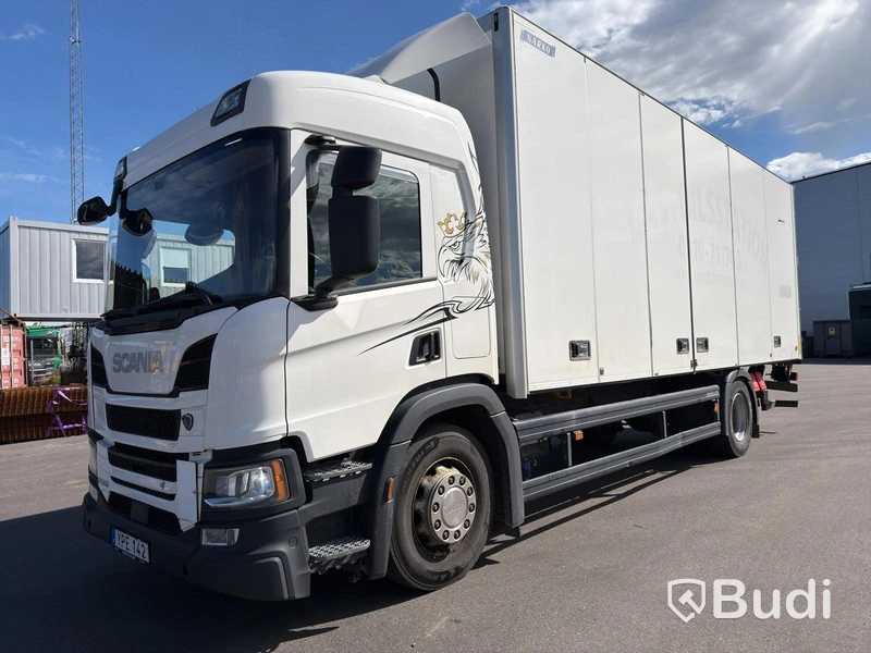 Distributionsbil Scania P280 2018  | Närko-skåp | Zepro bakgavellyft