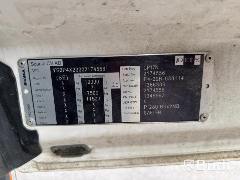 Delivery Truck Scania P280 4x2 - 2020 | Side Opening | Zepro