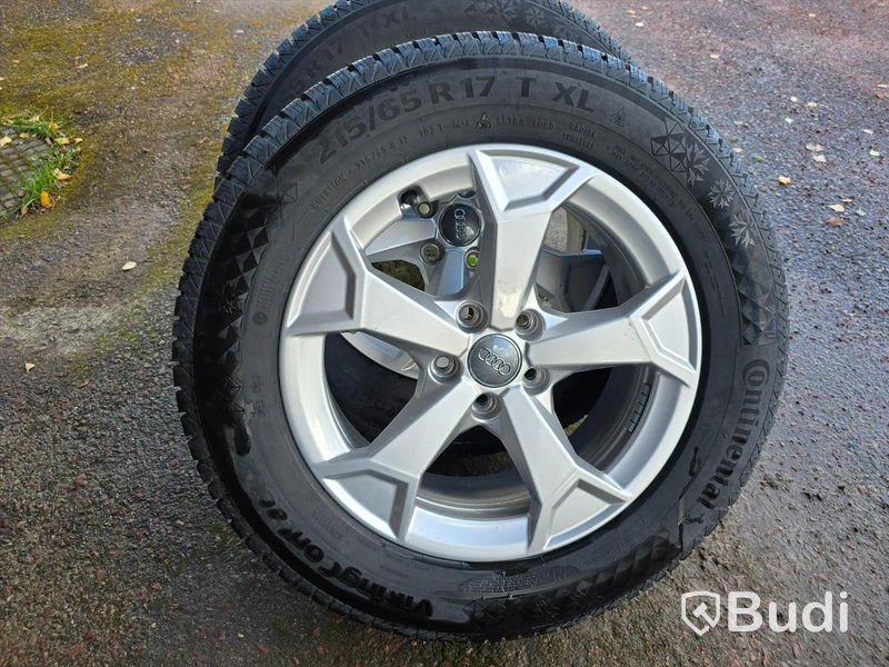 Audifälgar med dubbfria vinterdäck 215/65 R17