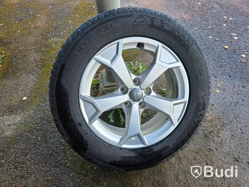 Audifälgar med dubbfria vinterdäck 215/65 R17