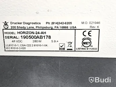 Centrifug för laboratoriebruk | Drucker Diagnostics Horizon 24-AH