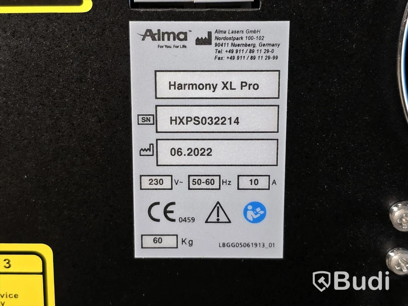 Skönhetslaser | ALMA Harmony XL Pro | 2022