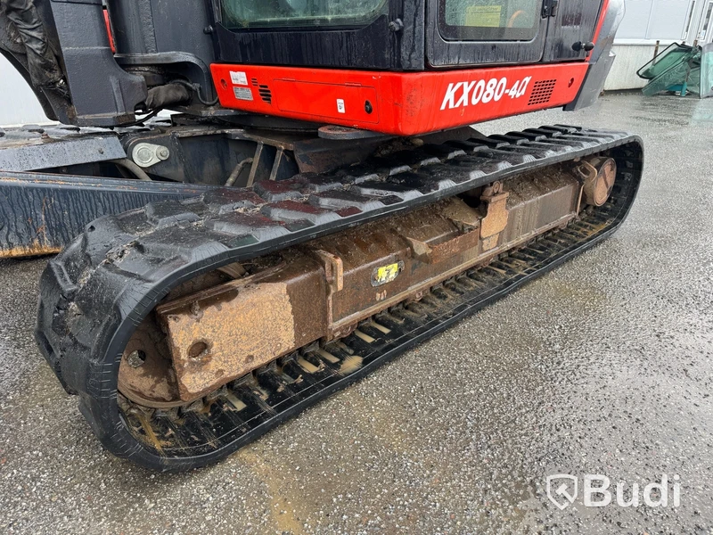 Bandgrävare Kubota KX080-4a -2018