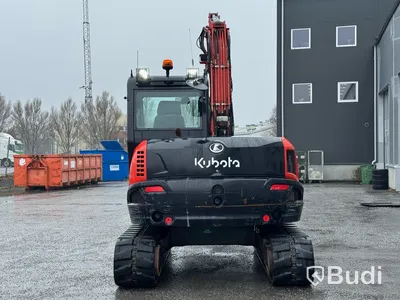 Bandgrävare Kubota KX080-4a -2018