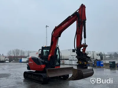 Bandgrävare Kubota KX080-4a -2018